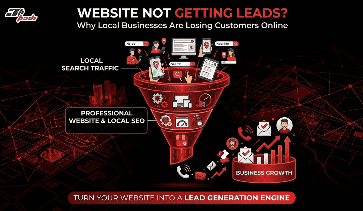 Website Not Getting Leads? Here’s Why Local Businesses Are Losing Customers Online